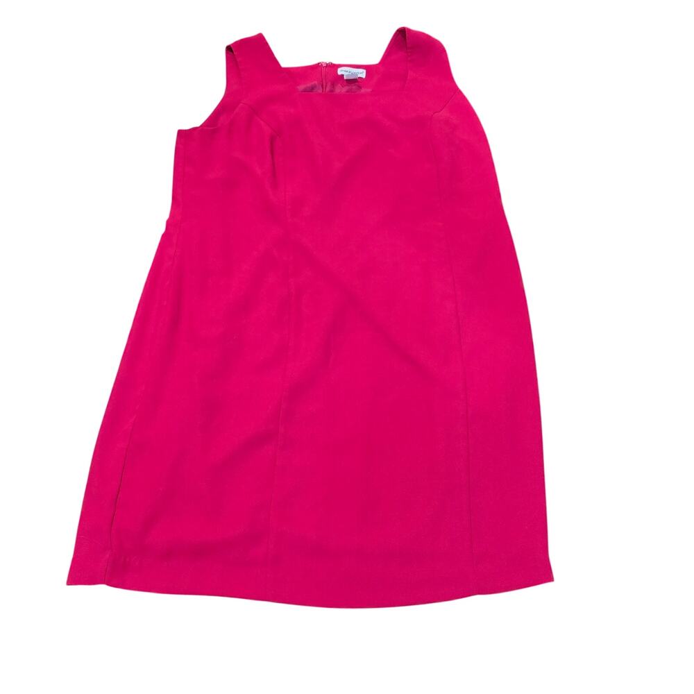 Jessica London Ruby Magenta Sheath Dress Plus Size 20 Sleeveless Workwear Career - Picture 11 of 12
